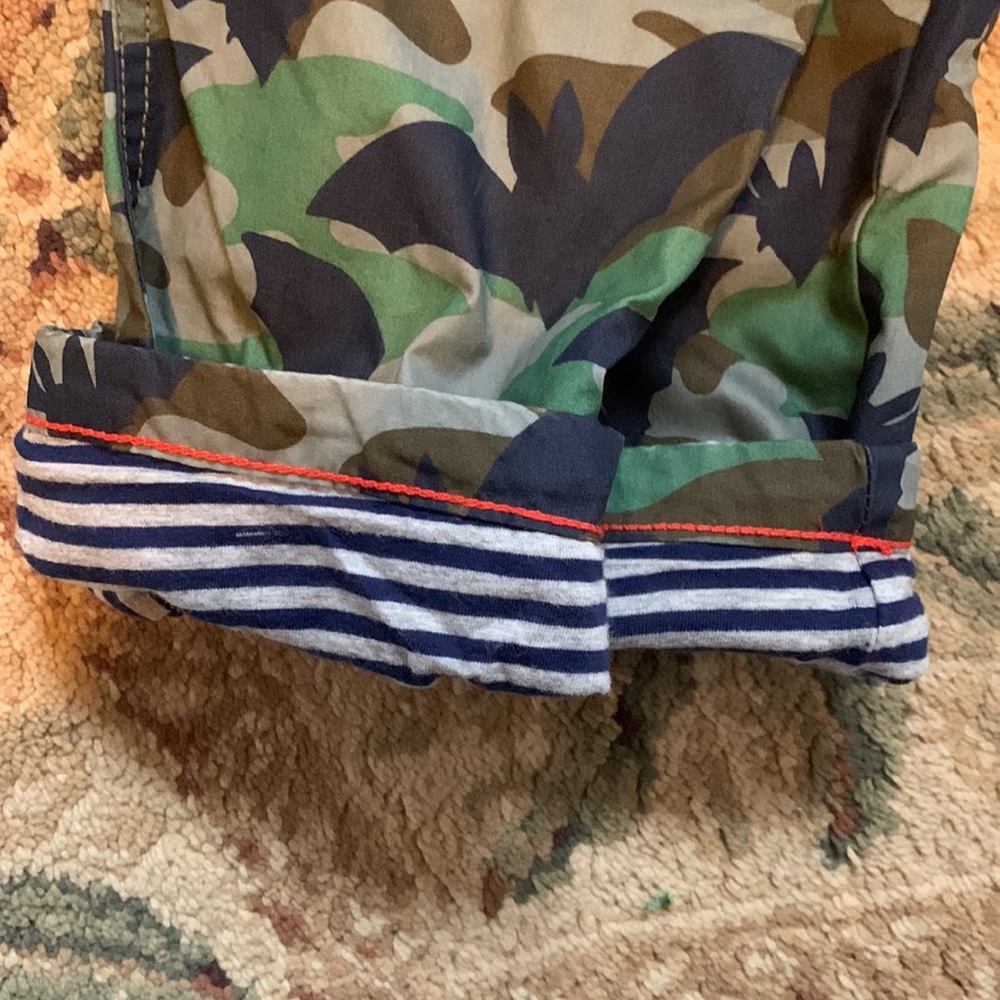 Mini Boden Khaki Green Batouflage Pants - Picture 8 of 8